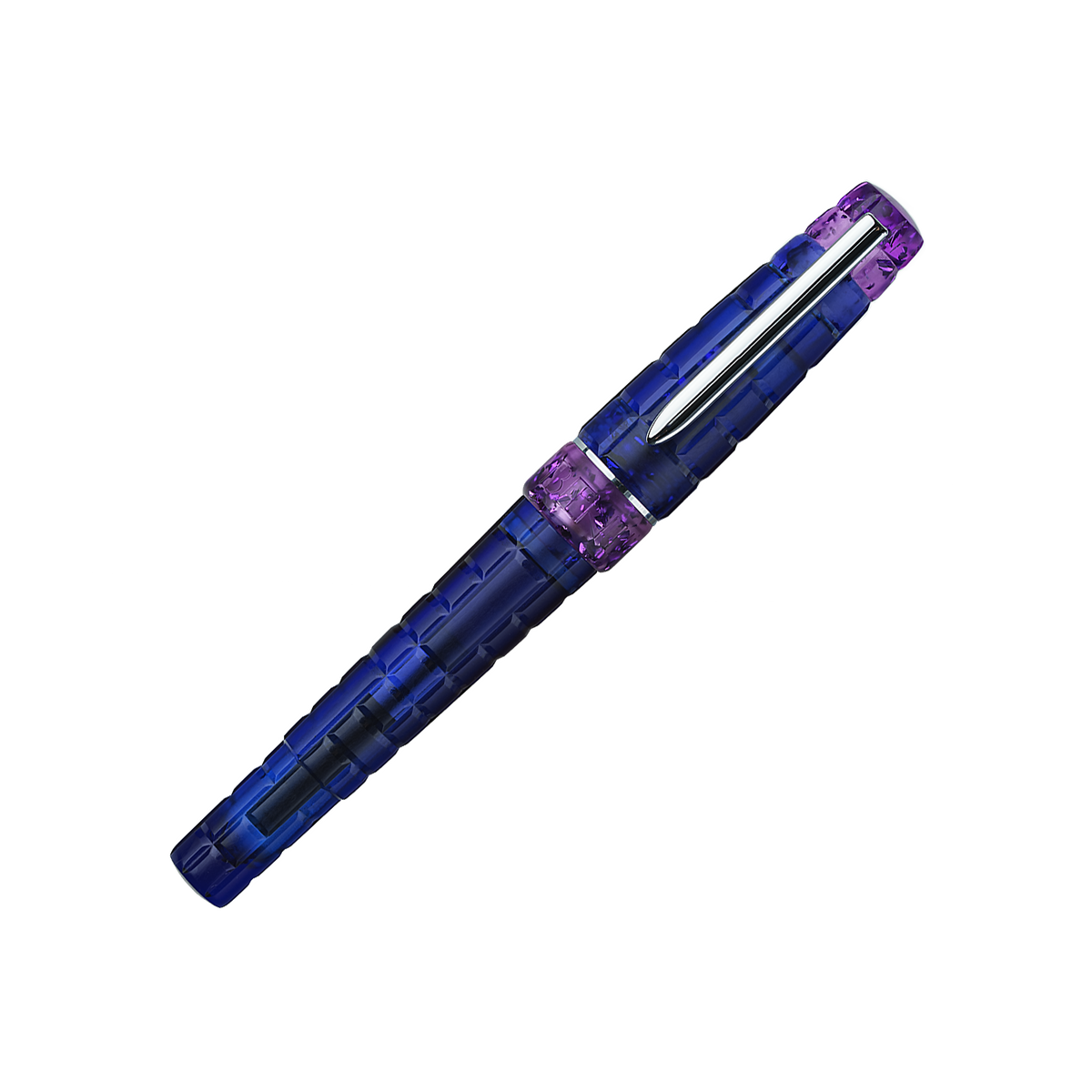 Benu Tessera Fountain Pen Tanzanite
