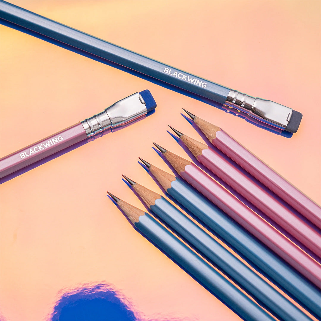 Blackwing Pearlescent Pencils Set of 12 Pink