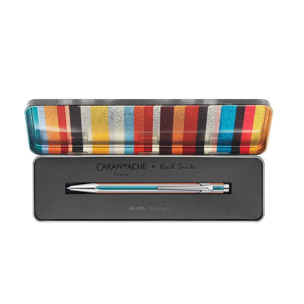 Caran d'Ache 849 Paul Smith ED.5 Ballpoint Pen Silver