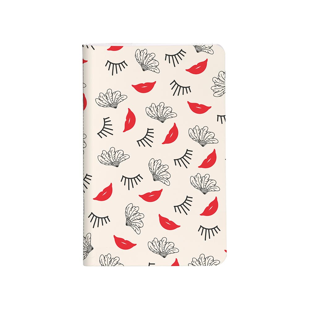 Clairefontaine Moulin Rouge Stapled Notebook Sewn On Spine 75x12cm