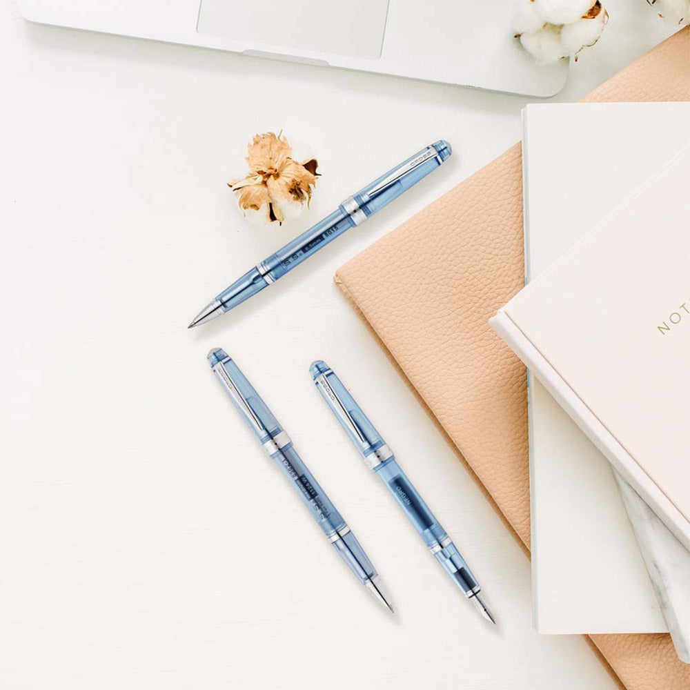 Cross Bailey Light Translucent Blue Resin Rollerball Pen