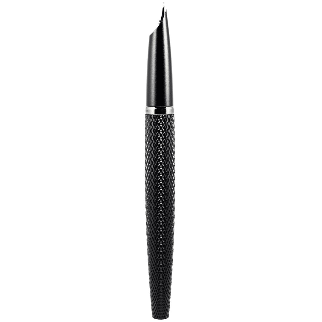 Diplomat Viper Guilloche Fountain Pen Black