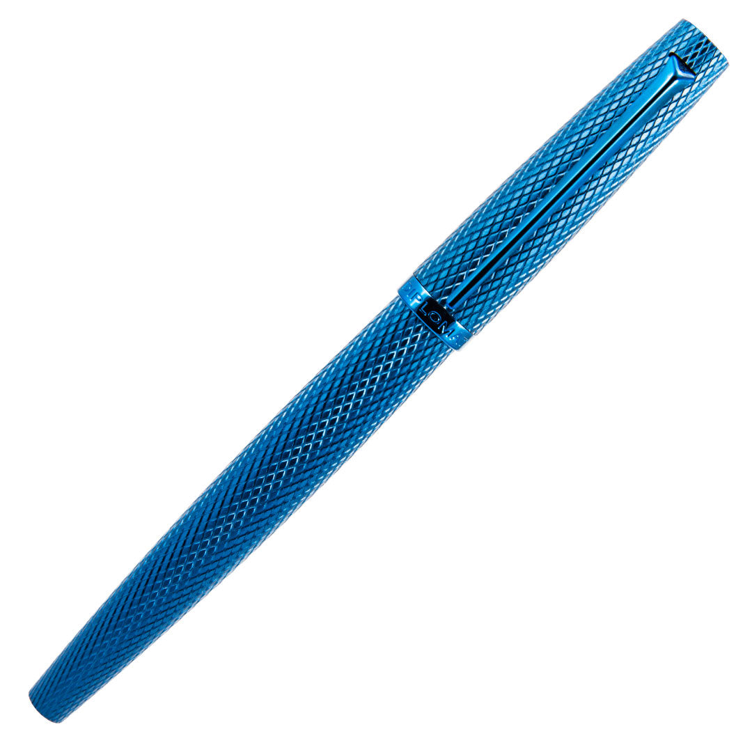 Diplomat Viper Guilloche Rollerball Blue
