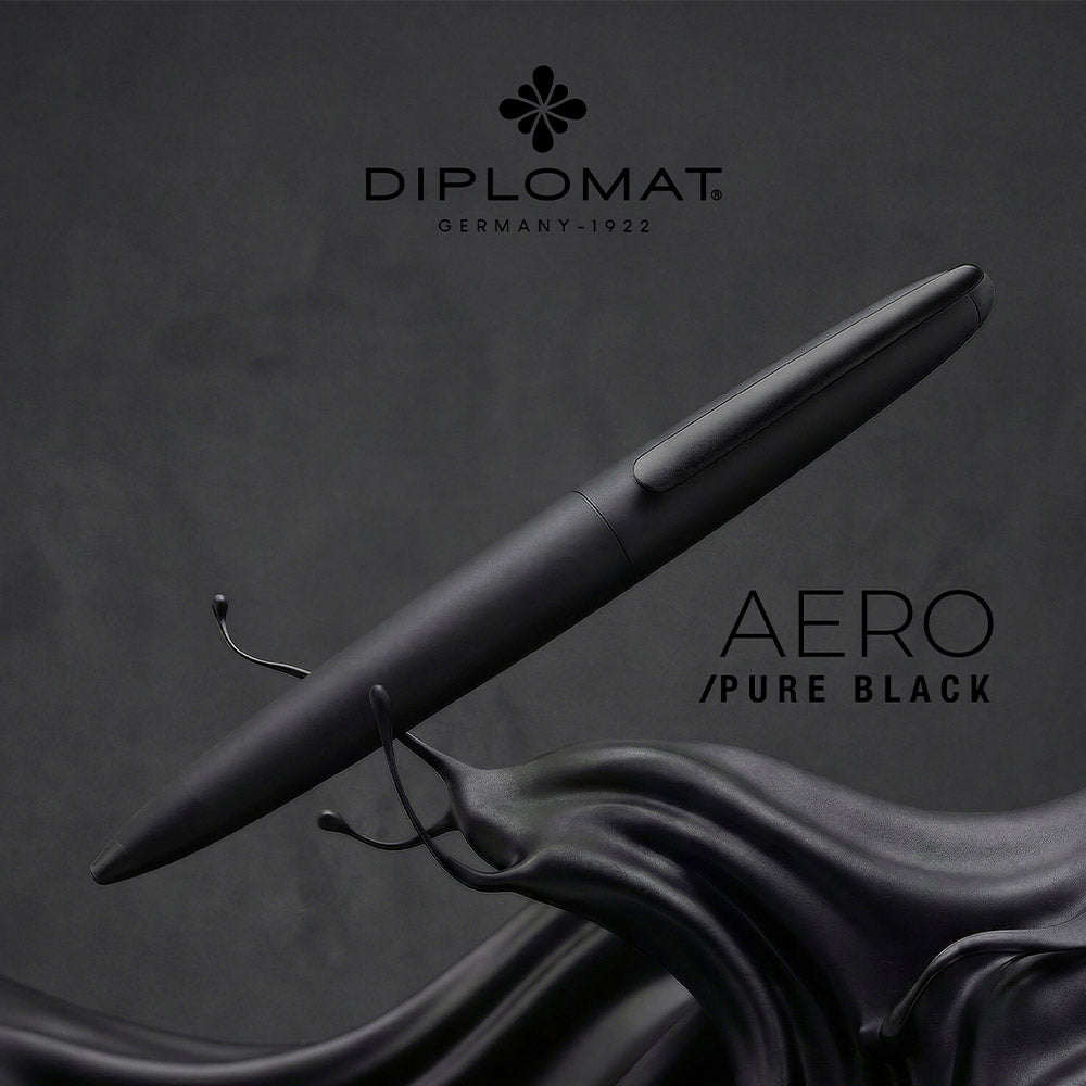 Diplomat Aero Pure Black Special Edition Fountain Pen