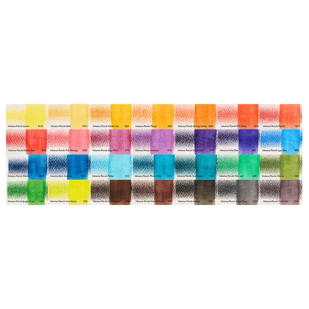 Derwent Inktense Coloured Pencil Set of 28 NEW Colours by Derwent at Cult Pens