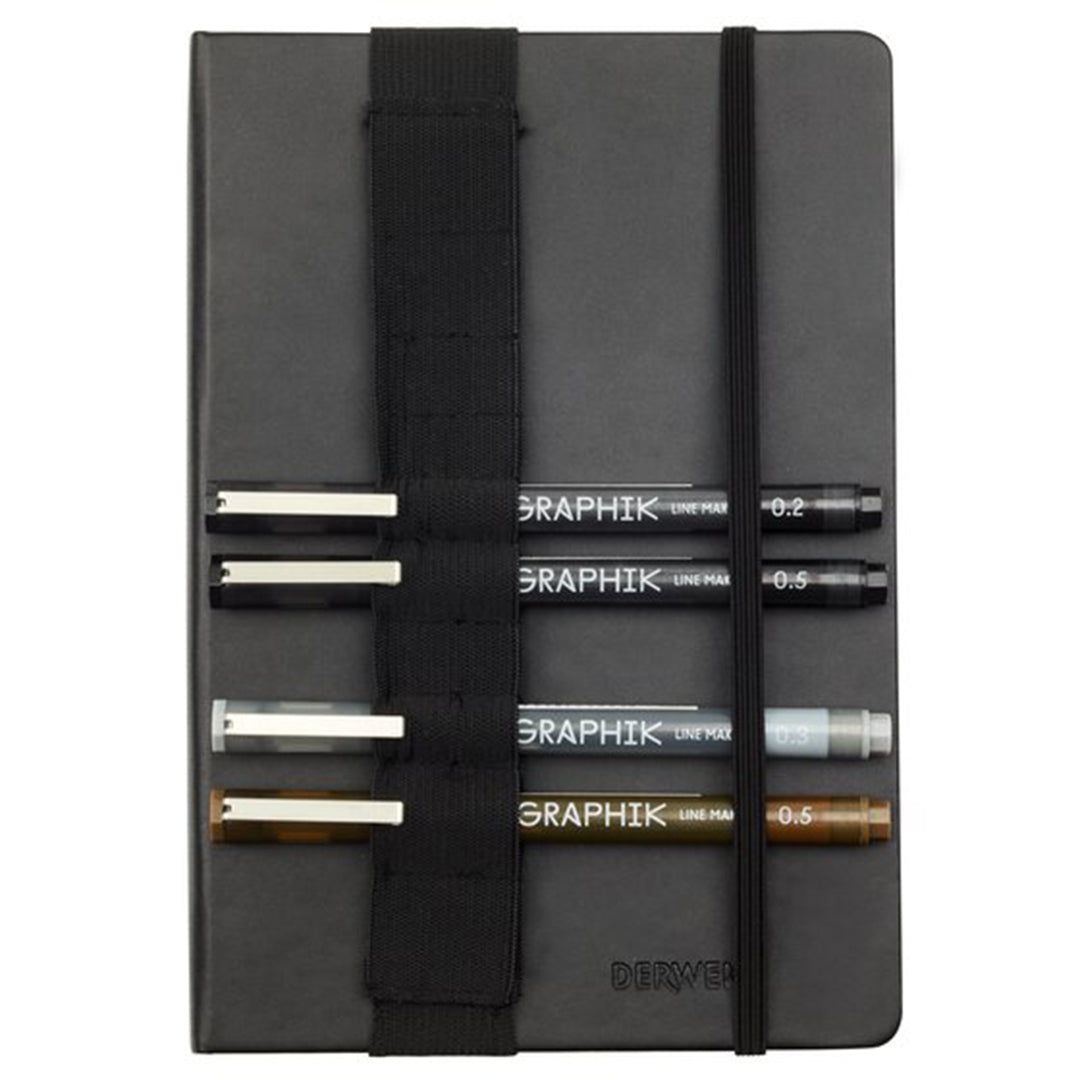 Derwent Line Maker A5 Sketching Journal Set