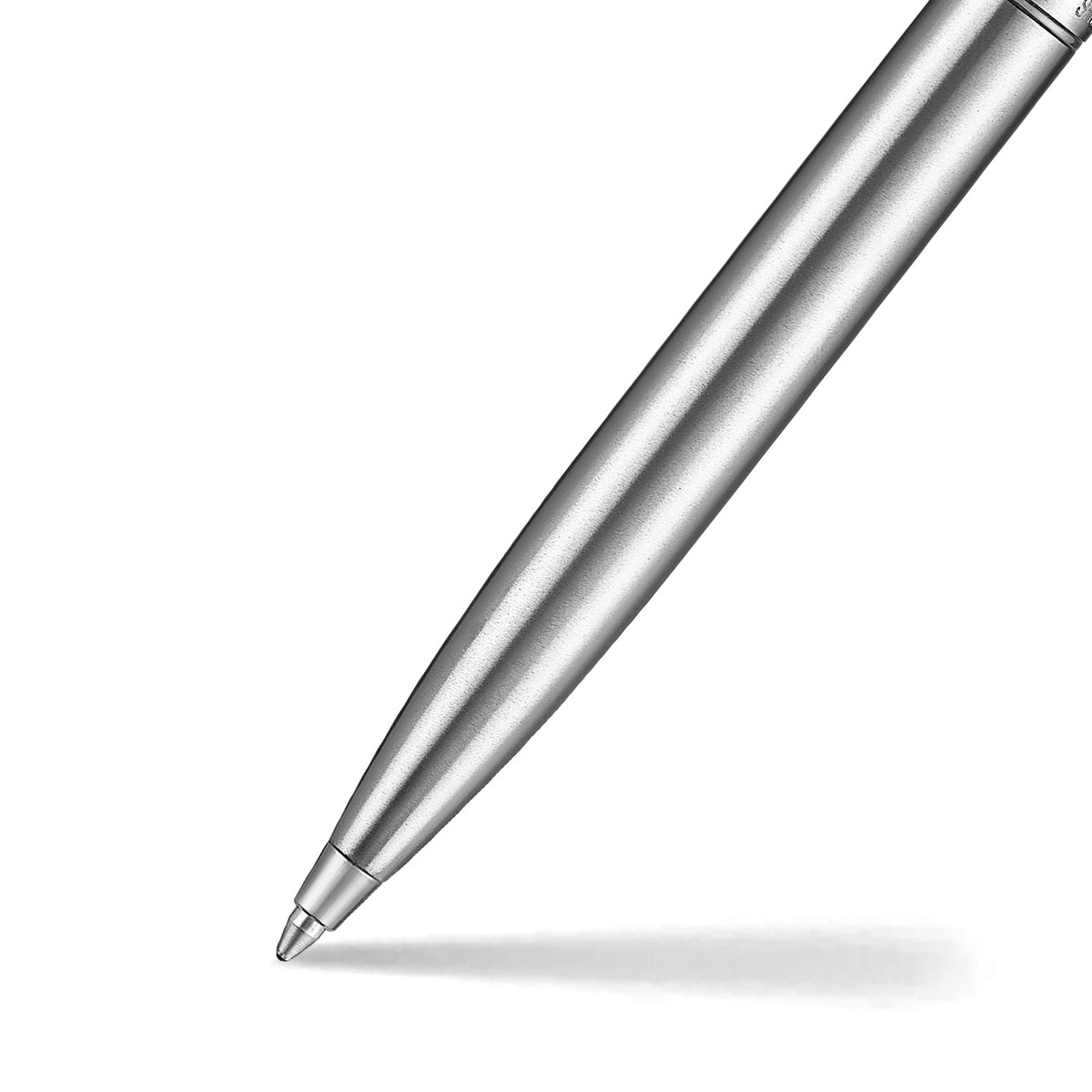 Sheaffer Sentinel 330 Ballpoint Pen Brushed Chrome with Chrome Trim