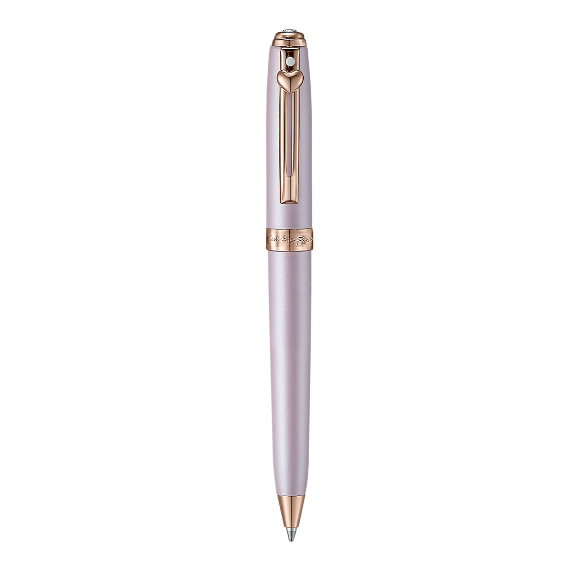 Sheaffer Emily in Paris Prelude Mini Ballpoint Pen Pastel Pink with Swarovski Crystal