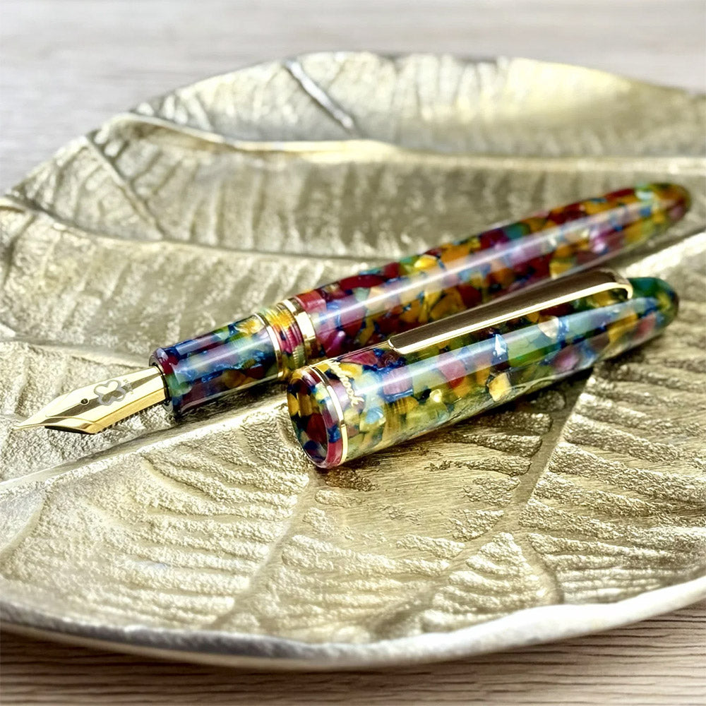 Esterbrook Estie Fountain Pen Botanical Gardens Gold Custom Scribe Nib