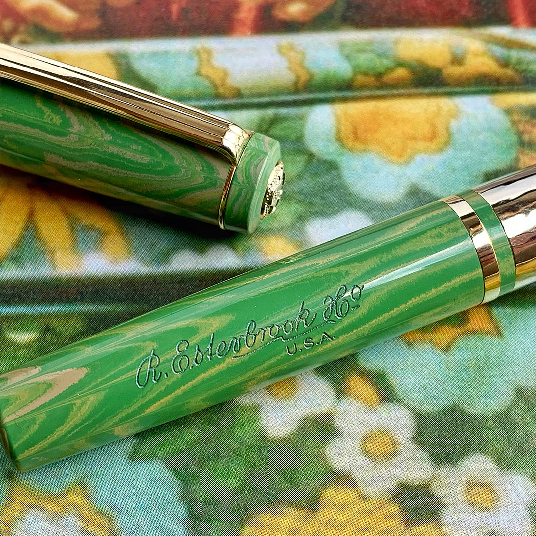 Esterbrook Model J Fountain Pen Lotus Green Custom Gena