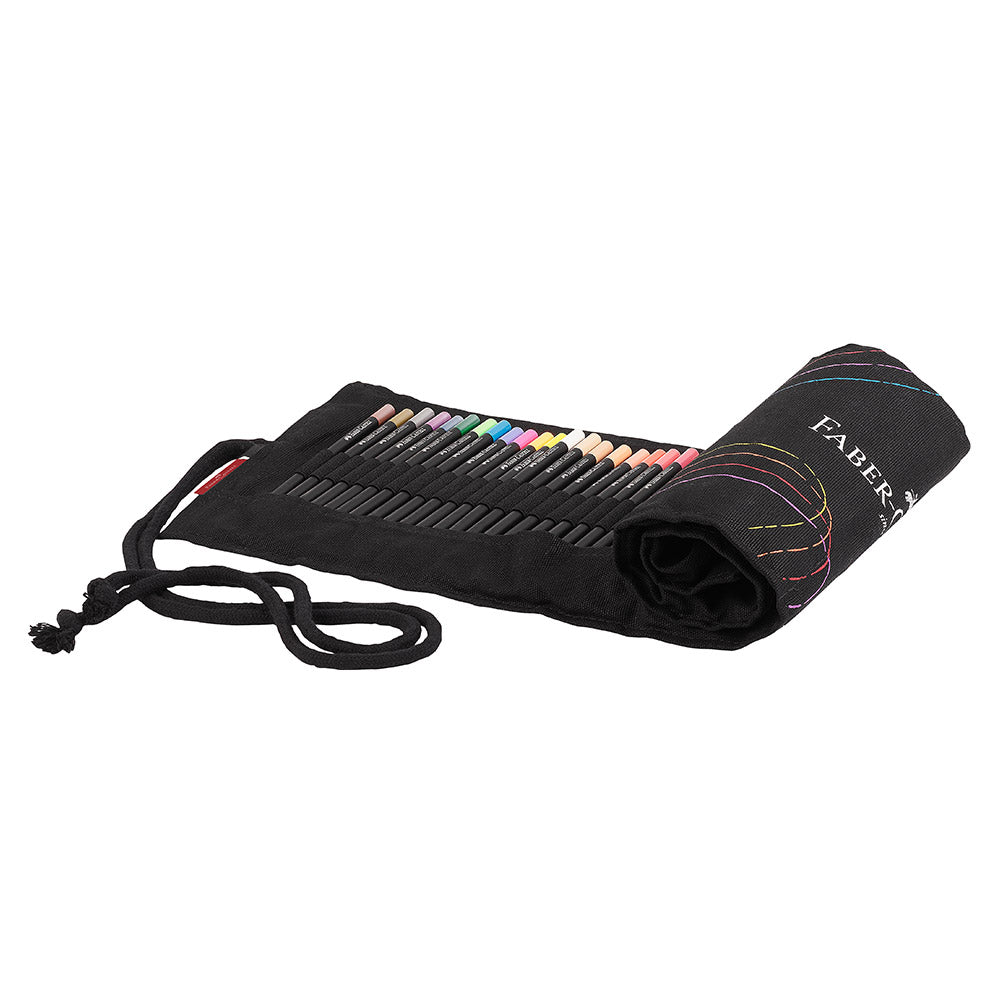 Faber-Castell Black Edition Colour Pencil Roll Set of 72