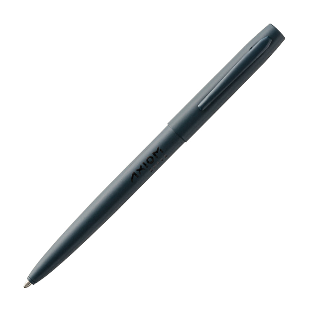Fisher Space Pen Elite Navy Blue Cerakote Cap-O-Matic Space Pen With Axiom Space Logo