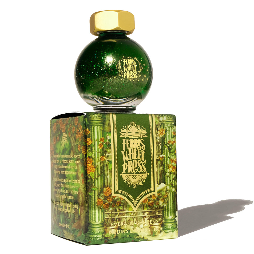 Ferris Wheel Press Ferritales Fountain Pen Ink 20ml Emerald Gardens