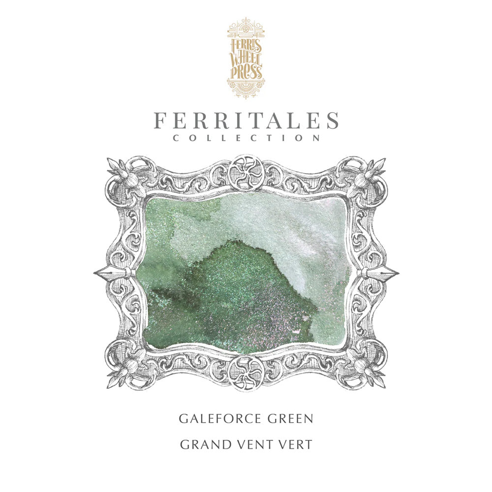 Ferris Wheel Press Ferritales Fountain Pen Ink 20ml Galeforce Green