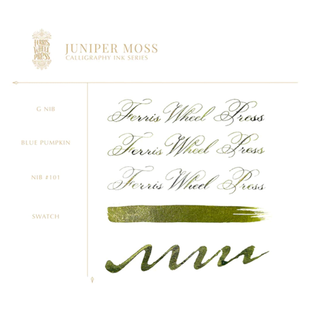 Ferris Wheel Press Calligraphy Ink 28ml Juniper Moss