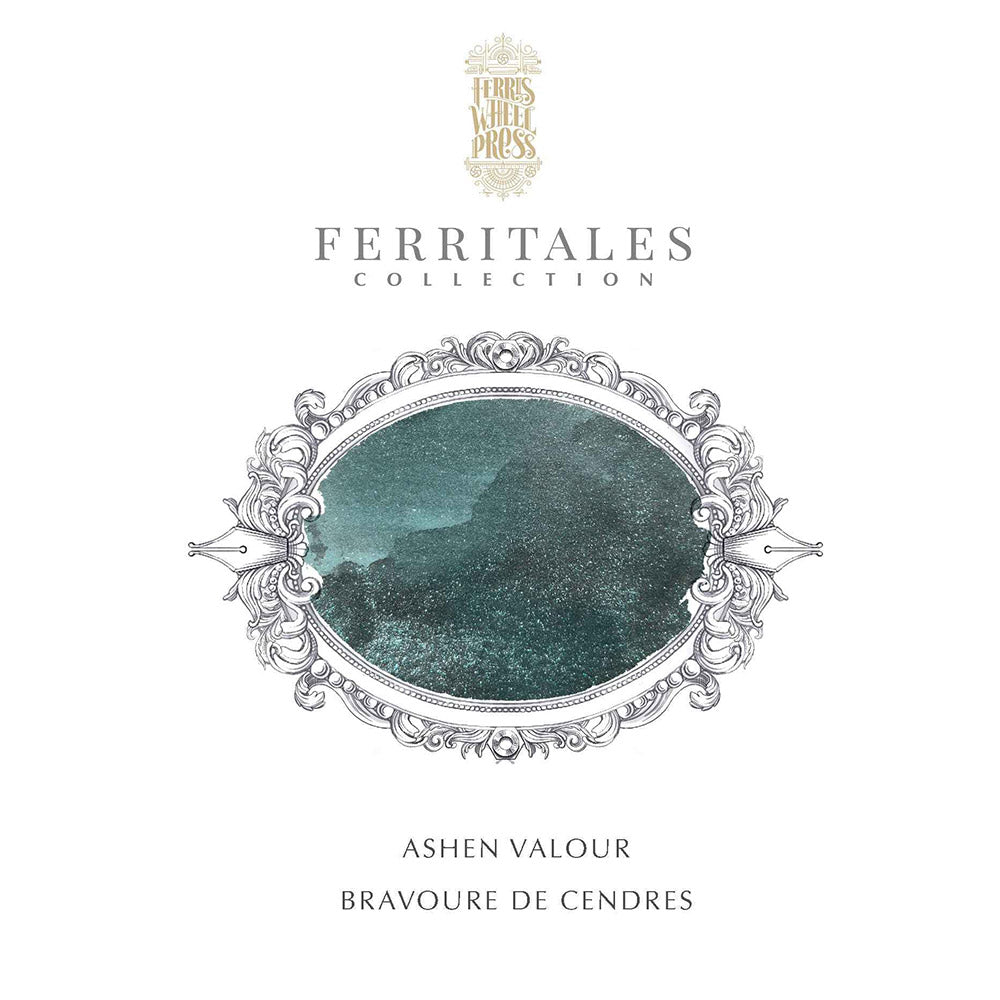 Ferris Wheel Press Ferritales Fountain Pen Ink 10ml Ashen Valour