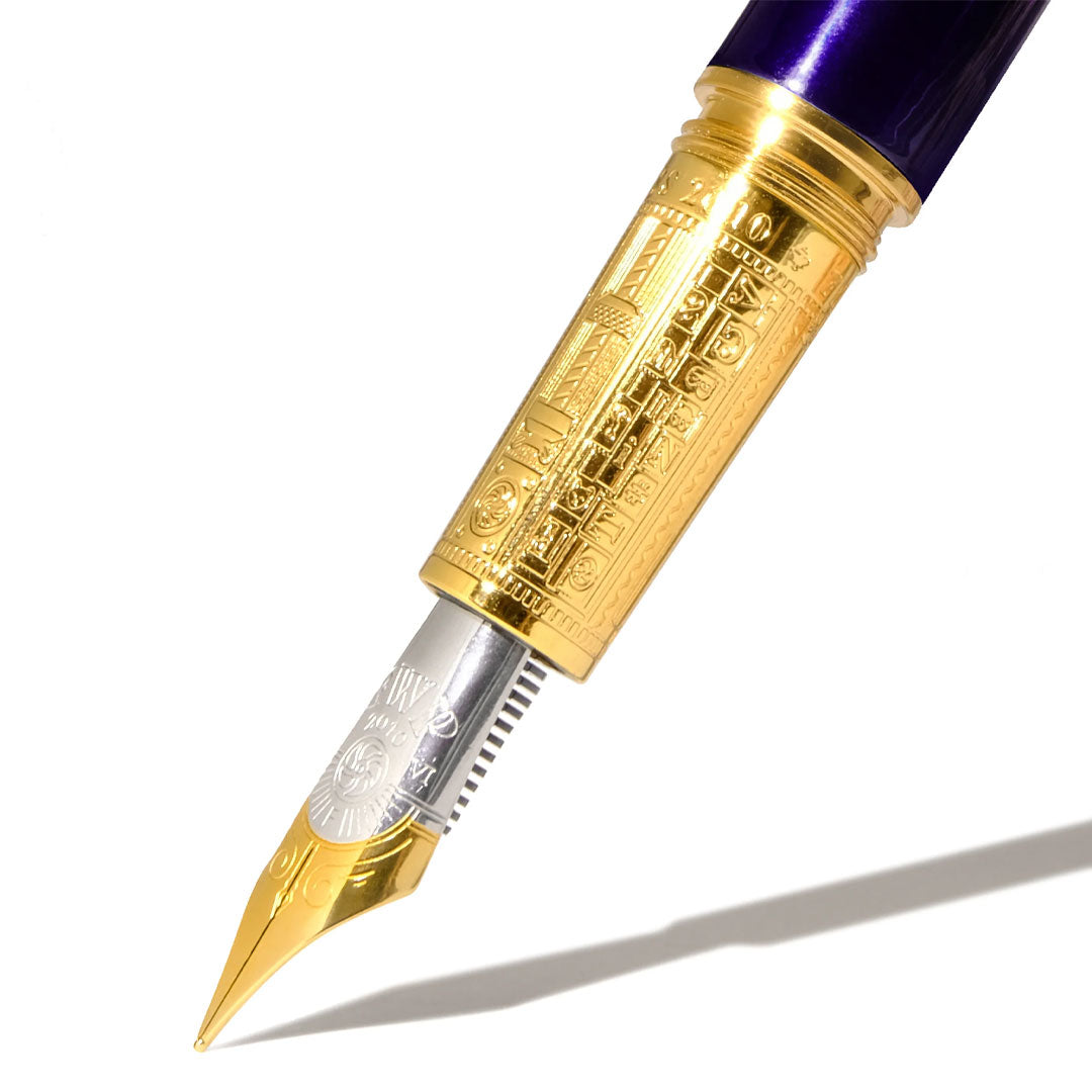 Ferris Wheel Press The Joule Fountain Pen Viola Mulberry