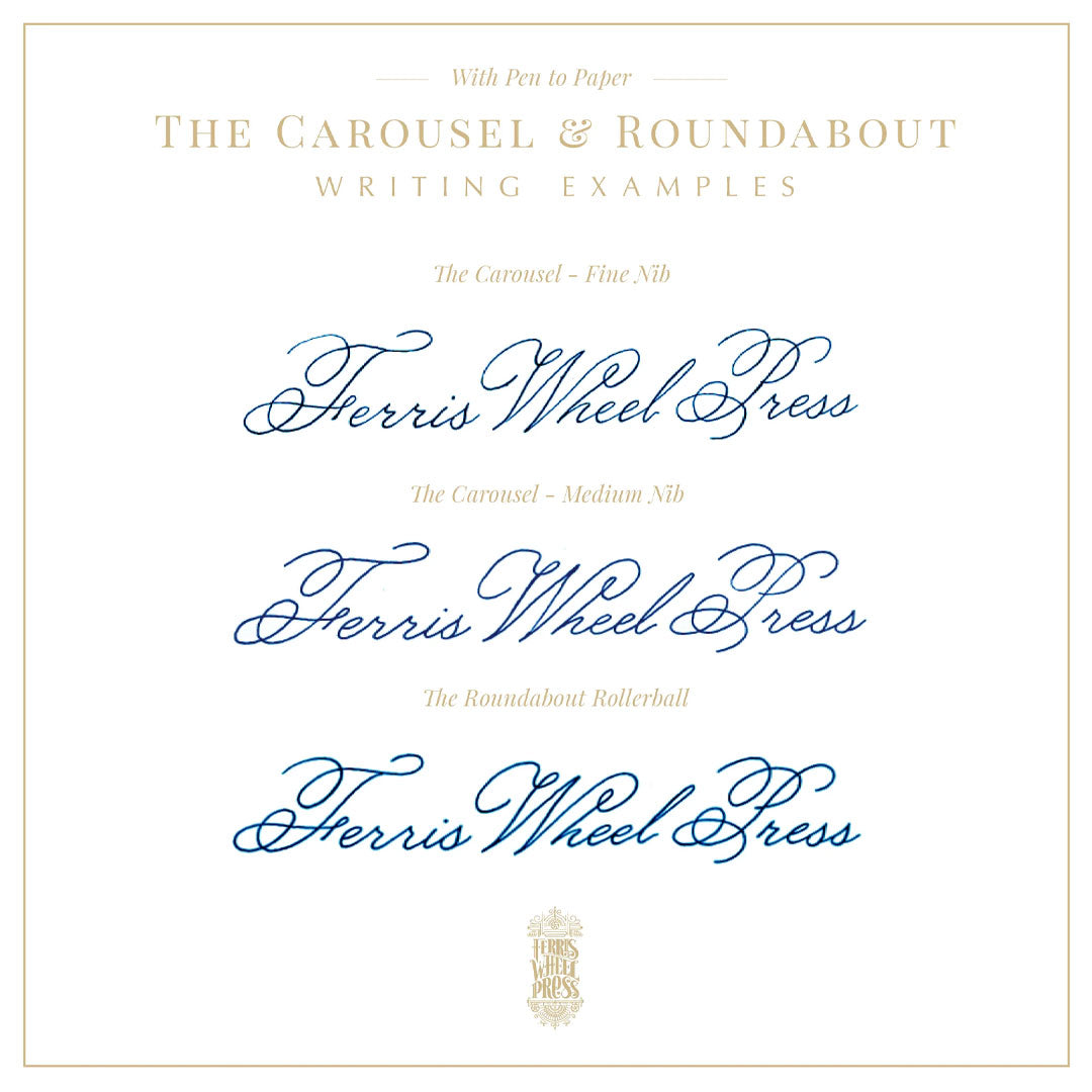 Ferris Wheel Press Roundabout Rollerball Pen Granite Guardians