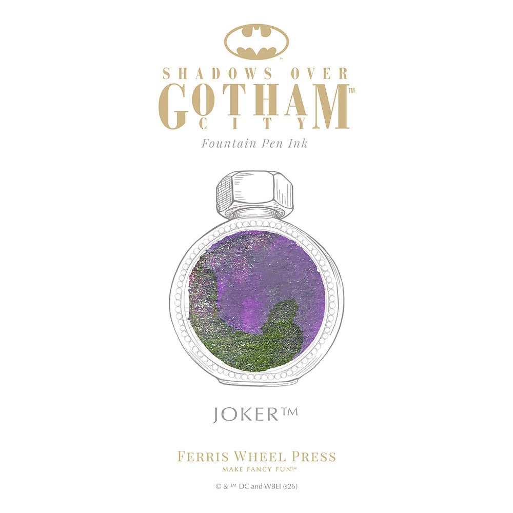 Ferris Wheel Press x Warner Bros. Batman Pen and Ink Set Joker