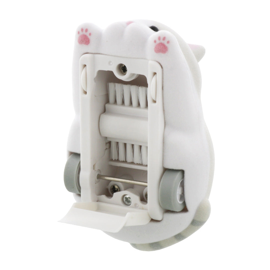 Sun-Star MOGU MOGU ZOO Desk Cleaner Silver Tabby Cat