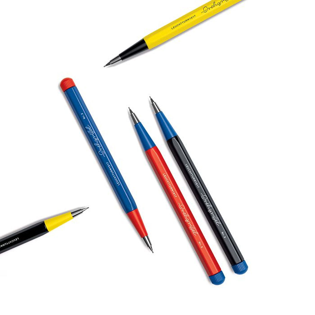 LEUCHTTURM1917 Drehgriffel Bauhaus Edition Mechanical Pencil Royal Blue/Red