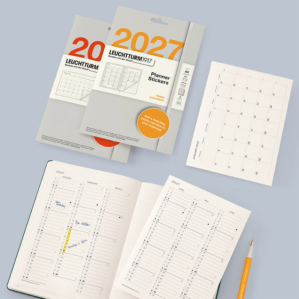 LEUCHTTURM1917 Monthly Planner Stickers 2027