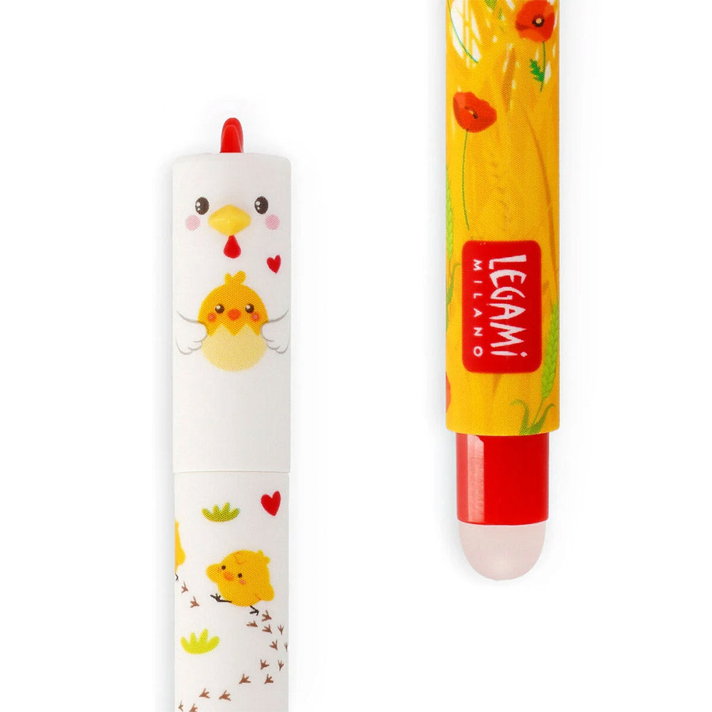 Legami Erasable Gel Pen Hen