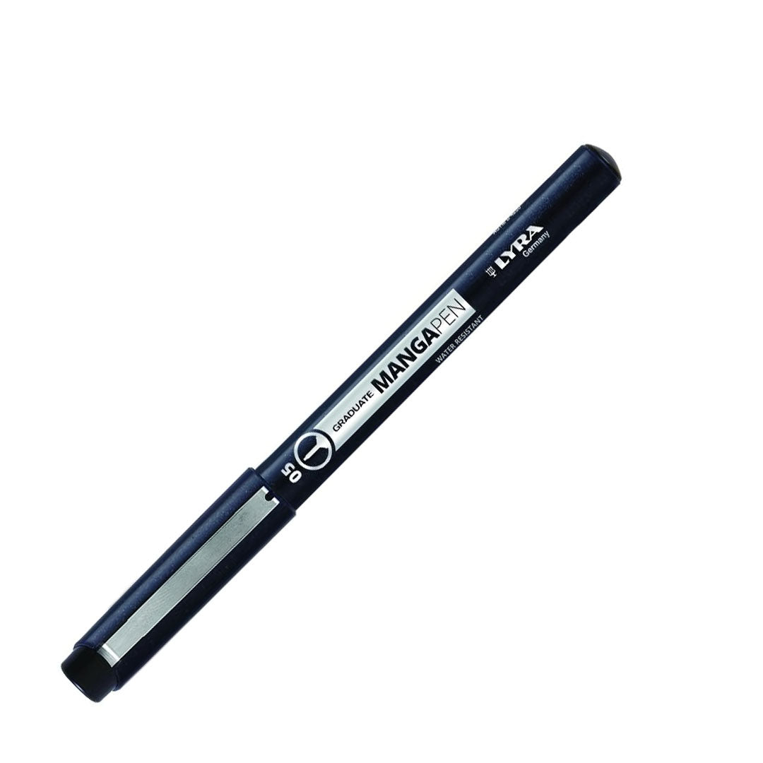 Lyra Graduate Manga Black Pen Set of 8