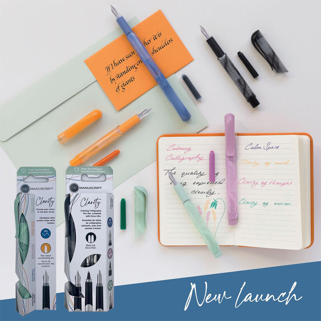Manuscript Clarity Fountain Pen Orange