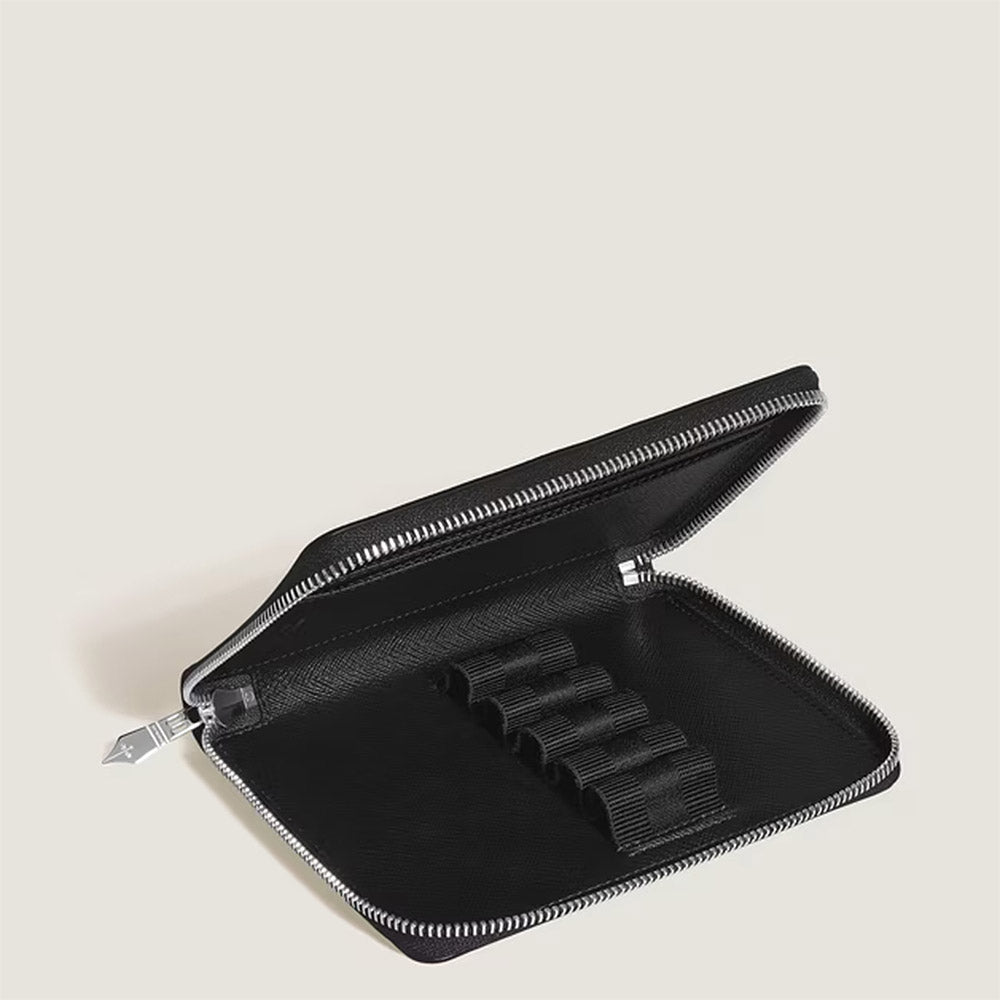 Montblanc Sartorial 5 Pen Zipped Pouch Black