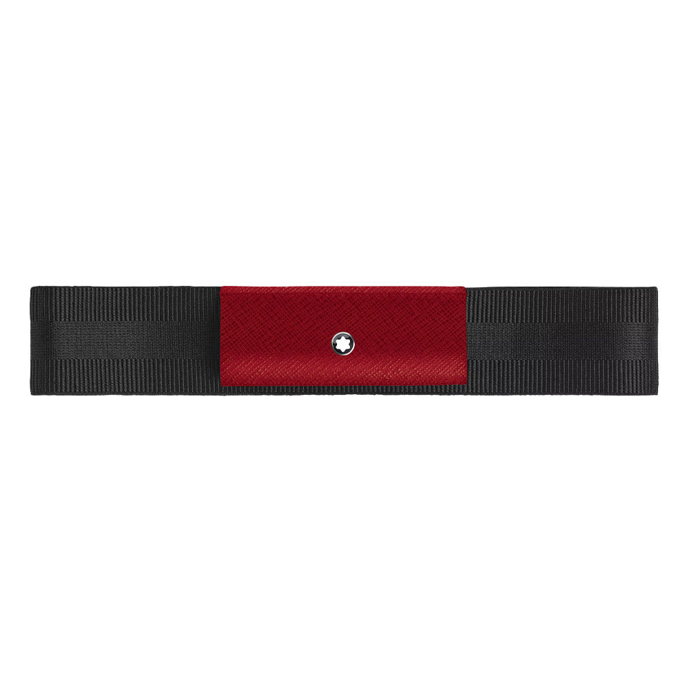 Montblanc 1 Pen Elastic Zip Pouch Red