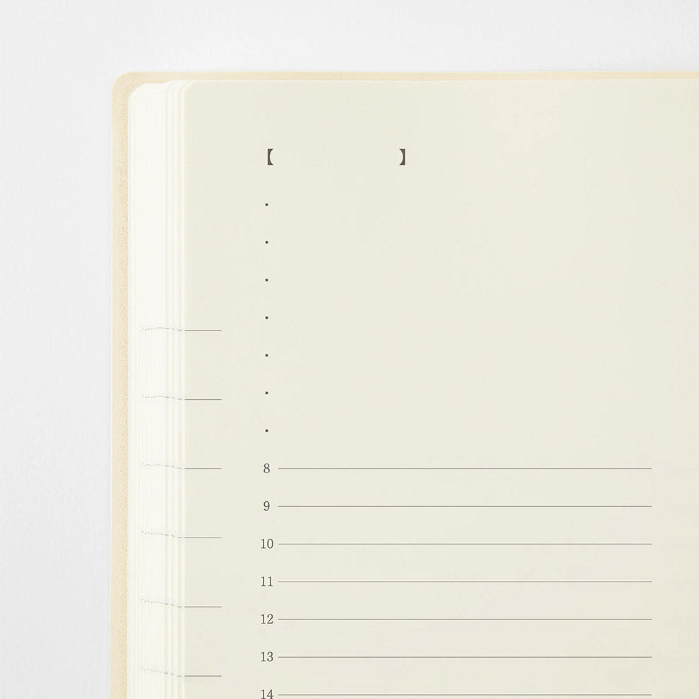 Midori Notebook Daily Diary 2027 A5