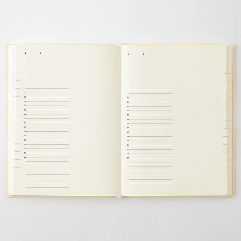 Midori Notebook Daily Diary 2027 A5