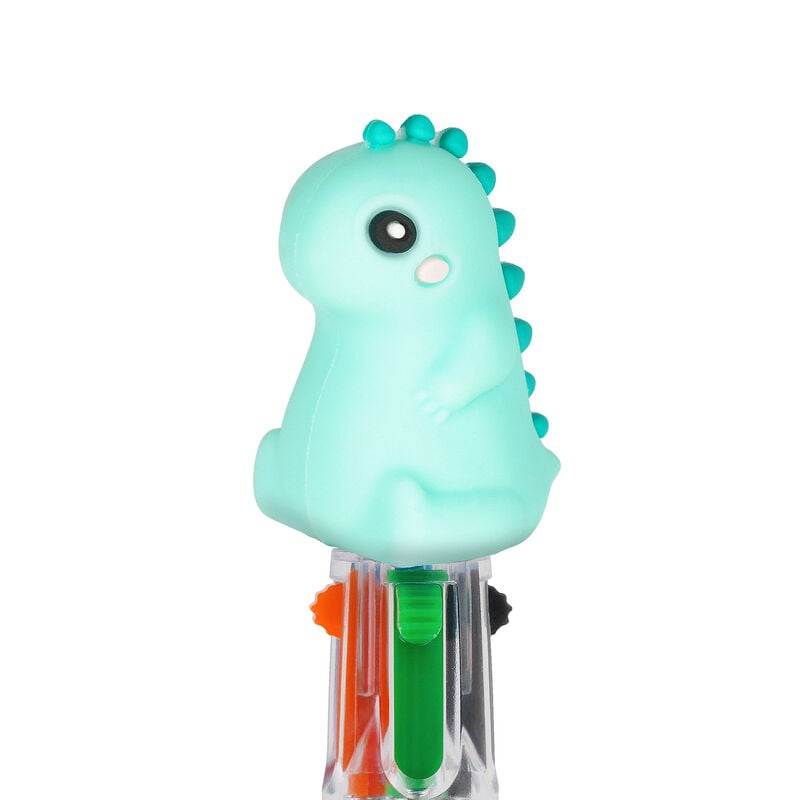 Legami Mini Magic Rainbow 4-colour Ballpoint Pen Dino