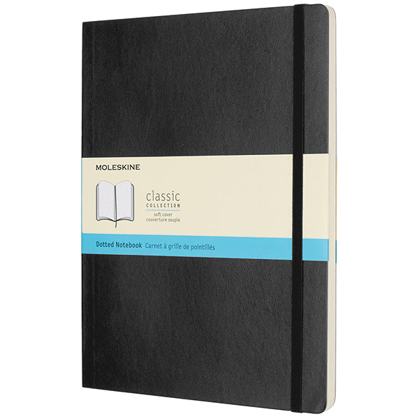 Moleskine Soft Cover Extra Large Notebook 190x250 Black