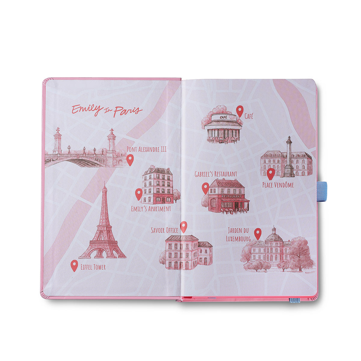 Sheaffer Emily in Paris A5 Notebook Pink