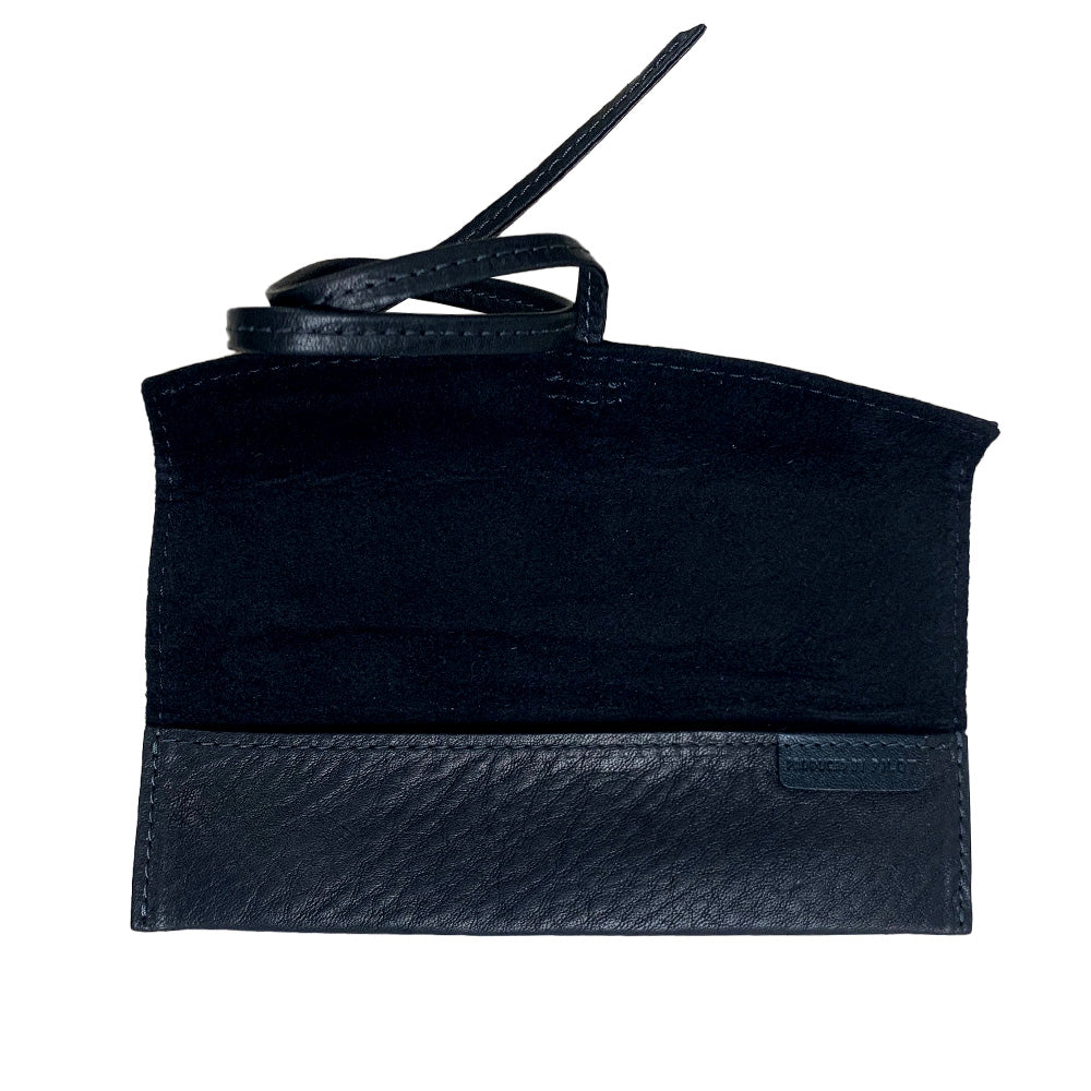 Namiki Leather Pen Case Laced Wrap Small