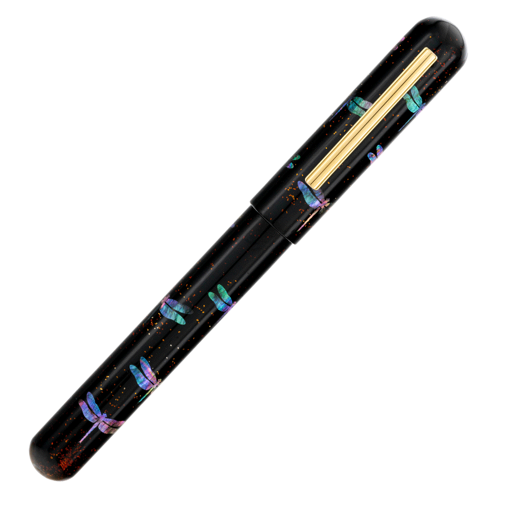 IKKAKU by Nahvalur Dragonfly Fountain Pen 14K Nib