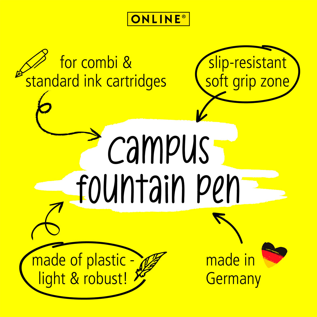 ONLINE Campus Fountain Pen Black