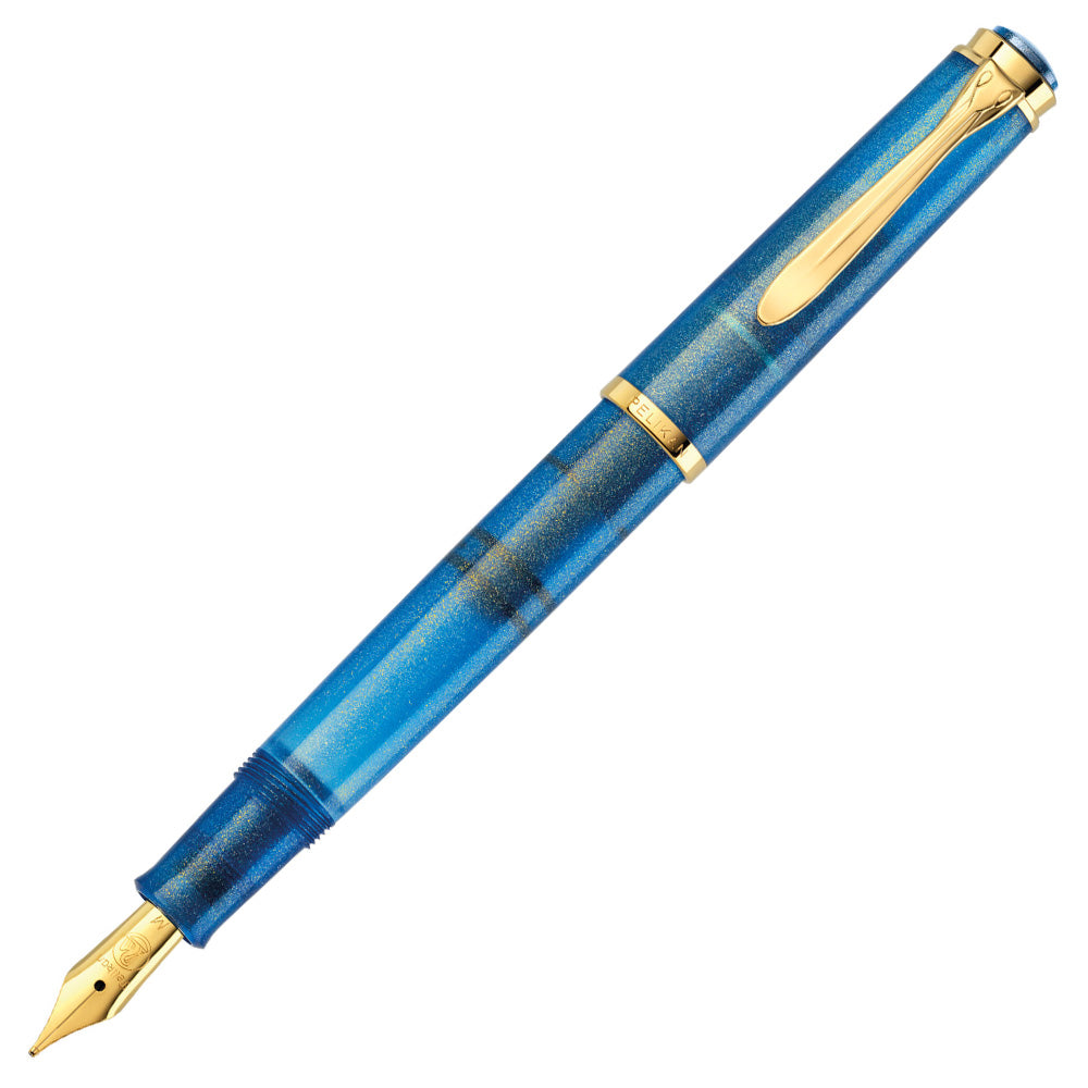 Pelikan Classic M200 Fountain Pen Golden Lapis