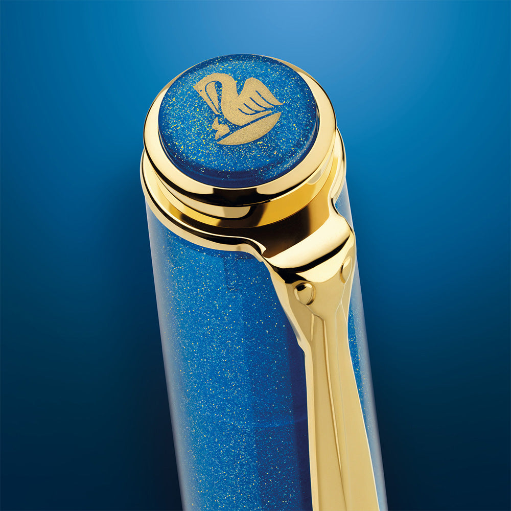 Pelikan Classic M200 Fountain Pen Golden Lapis