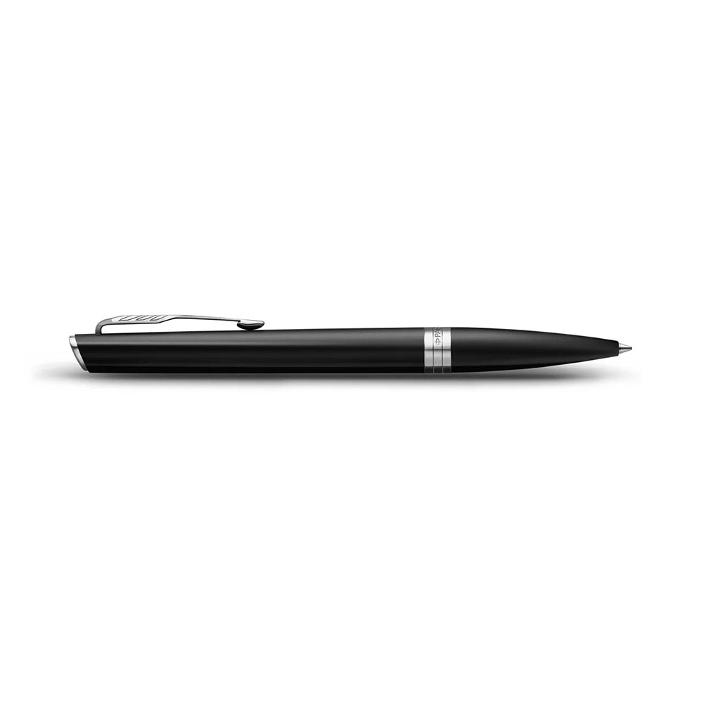 Parker Meridian Ballpoint Pen Black Lacquer with Chrome Trim
