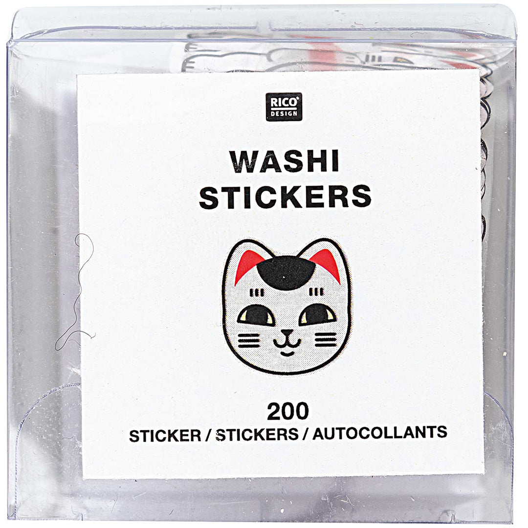 Rico Washi Stickers Jardin Japonais