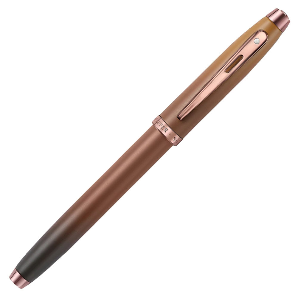 Sheaffer 100 G9374 Fountain Pen and Ink Bottle Gift Set Coffee Edition