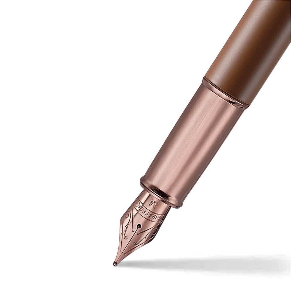 Sheaffer 100 G9374 Fountain Pen Coffee Edition with Pen Pouch