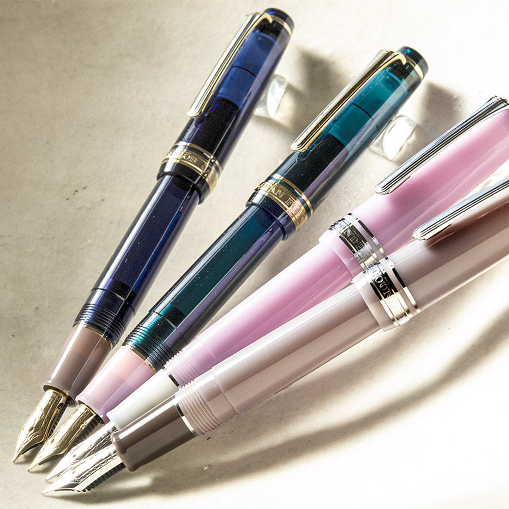 Sailor Professional Gear Slim Fountain Pen Shikiori Sansui Yuu-Tsubame 14k Nib