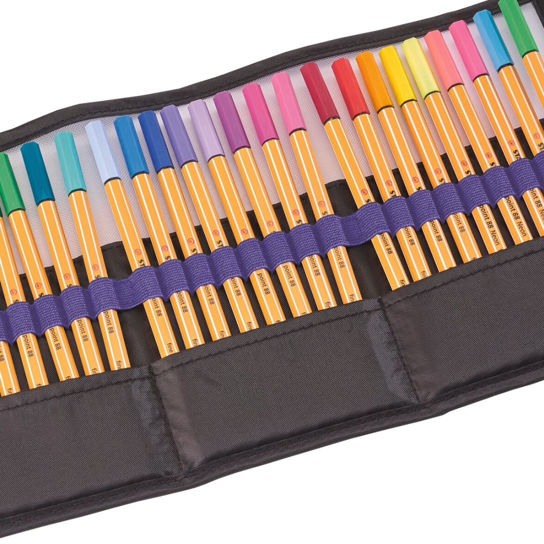STABILO point 88 x KPop Demon Hunters Rollerset of 25 Assorted Colours