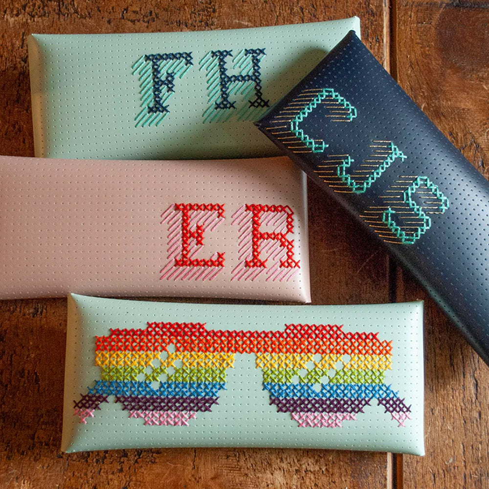 Chasing Threads Stitch Pencil Case Mint