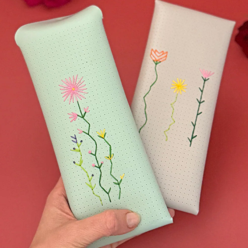 Chasing Threads Stitch Pencil Case Mint