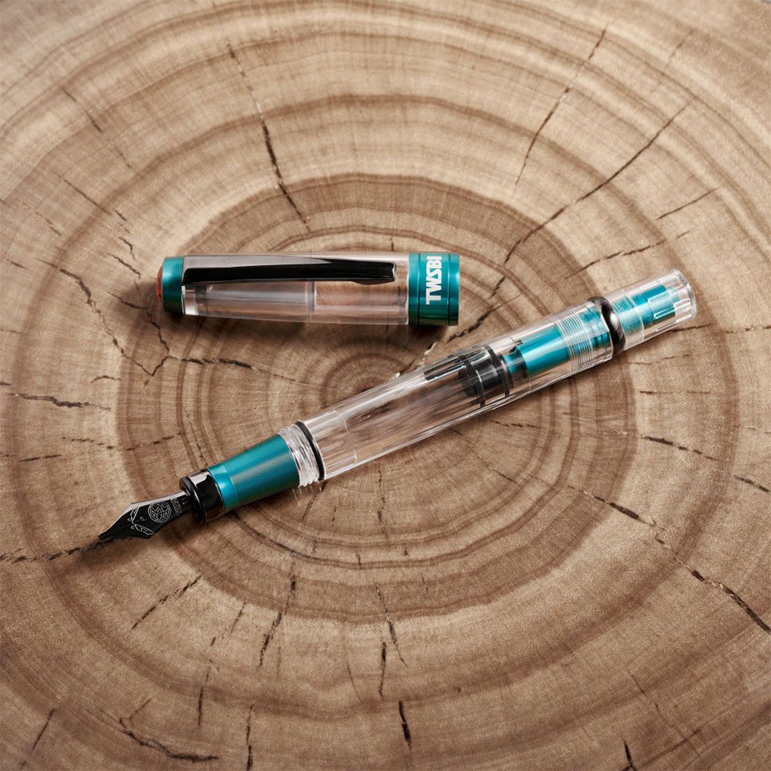 TWSBI Diamond 580ALR Fountain Pen Caribbean with Onyx